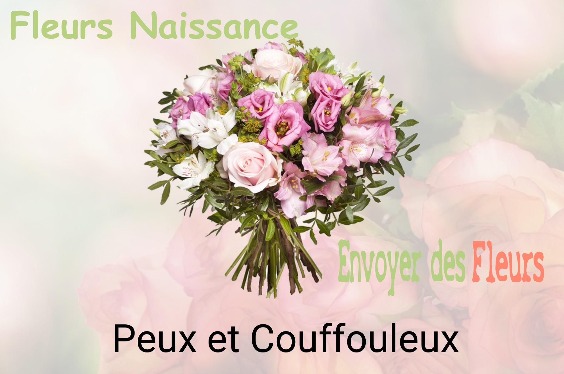 Bouquet de fleurs de naissance livré à Peux-et-Couffouleux